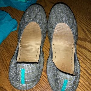 Tieks - Slate Grey Croc